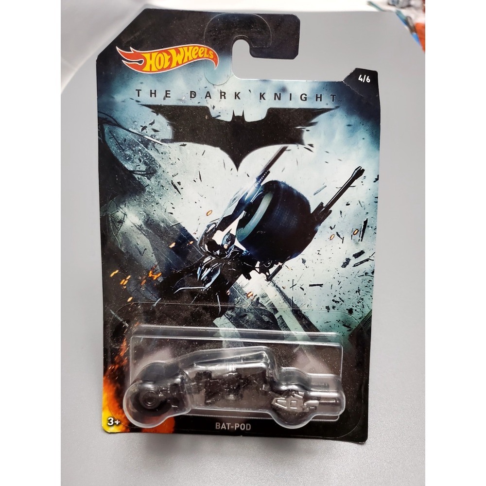 Mattel Hot Wheels The‎ Dark Knight 1:50 * J45 Batpod * BRAND NEW